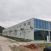 Maison à ossature en acier facile à monter Maisons préfabriquées Usine OEM ODM Immeuble de bureaux de haute qualité à faible coût Maison préfabriquée