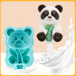 Moldes de Silicona 3D Personalizados para Helados, Forma de Panda y Elefante, para Helados Caseros, Mousse, Gelato, Herramientas para Helados - Product Image 3