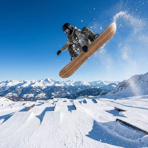 Venta Directa de Fábrica, Esquís Dobles Freestyle de Nivel Inicial para Hombres Adultos, para Snowboard en Invierno - Product Image 6