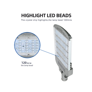 <span class=keywords><strong>Lampadaire</strong></span> moderne et industriel en aluminium MELINZ pour l'extérieur, étanche à la dissipation thermique, 50W 100W 150W 200W 250W 300W - Product Image 3