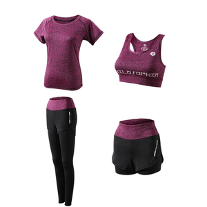 Ensemble de <span class=keywords><strong>sport</strong></span> pour femmes, combinaison de Yoga, vêtements d'entraînement, de Gym, nouvelle collection - Product Image 5