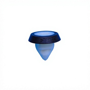 Clips de fixation de plaque d'immatriculation en plastique, pour Volkswagen Audi Bmw 07-14-7-429-950 N10621301, matériau PP - Product Image 2