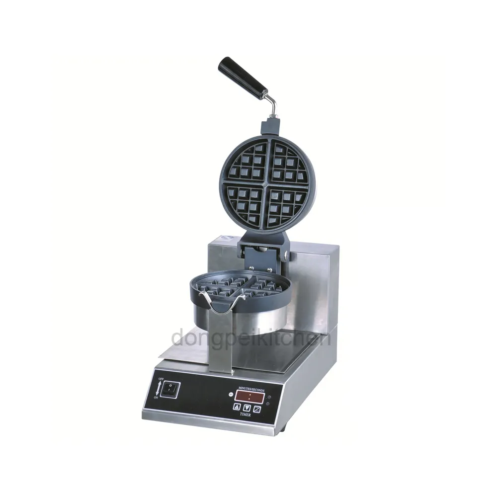 Vendita calda Rotary waffle maker mini/Electric Egg waffle maker industriale/professionale popolare waffle maker