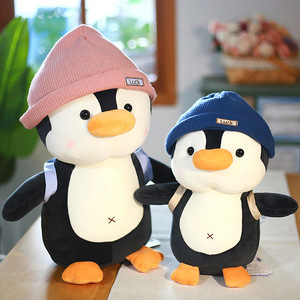 Fabricante de Peluches OEM, ODM, Peluche Personalizado de Pingüino, Juguetes de Peluche para Regalos de Cumpleaños - Product Image 2
