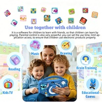 Tablette éducative pour enfants OEM 7 pouces, processeur quadricœur MT6737, 4 Go de RAM, 32 Go de ROM, Android 12, Wi-Fi 5G, tablette de divertissement pour enfants