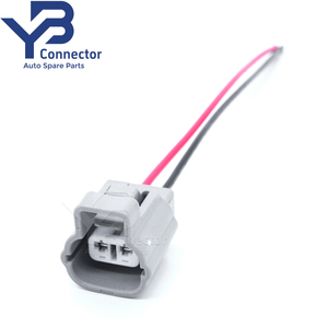 Conector Pigtail S-umitomo Fêmea de 2 Vias 6189-0100 para Condensador Toyota Lexus Scion 90980-10843 - Product Image 3
