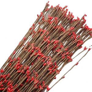 กิ่งดอกไม้หวายเทียม 40 ซม. ช่อดอกไม้ตกแต่งงานแต่งงาน วัสดุ DIY ของตกแต่งบ้าน - Product Image 3