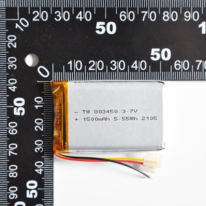 KC 803450 1500mah <span class=keywords><strong>polymer</strong></span> şarj edilebilir lityum <span class=keywords><strong>Li</strong></span> iyon polimer piller ile yüksek kapasite 3.7v Lipo pil - Product Image 4