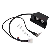 Dual-DC-Controller Kühlventilator Komplettes Upgrade-Kit ABS-Gehäuse Wasserdichter Stecker Mod-Teile für Surron Ultra Bee Elektro-Dirtbike