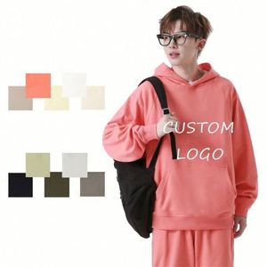 Sweat-shirt à capuche ample en Spandex/Polyester pour hommes, style Raglan, motif dessin animé, collection automne, vente directe usine, haute qualité, pour adolescents - Product Image 1