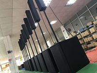 Mini haut-parleur de karaoké de système de gamme complète passif professionnel haut-parleurs d'équipement de sonorisation audio de 8 pouces pour l'église