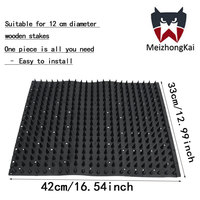 Tapis et coussin en caoutchouc robuste anti-grattage pour bétail et chevaux - Solide