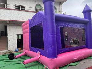 Offre Spéciale jeu gonflable <span class=keywords><strong>de</strong></span> château <span class=keywords><strong>de</strong></span> princesse sautant rose commercial avec la meilleure qualité - Product Image 4