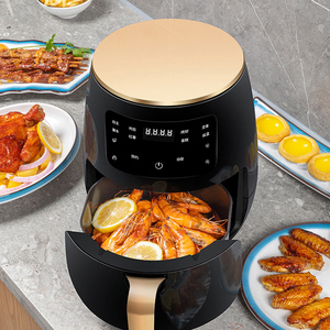 Freidora de Aire de 4.5 Litros, Sin Aceite, Inteligente, con Control Táctil Digital, Lista para Enviar, en Oferta - Product Image 4