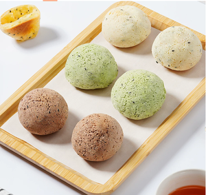 Poudre de pré-mélange pour Mochi Bun à prix d'usine pour la pâtisserie commerciale, pré-mélange pour pain Mochi moelleux et élastique, mélange de poudre de cuisson glutineuse - Product Image 2