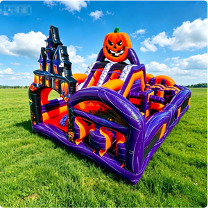 <span class=keywords><strong>Castillo</strong></span> Inflable <span class=keywords><strong>de</strong></span> Halloween con Obstáculos y Tobogán, <span class=keywords><strong>Castillo</strong></span> Inflable <span class=keywords><strong>de</strong></span> <span class=keywords><strong>Terror</strong></span> para Niños - Product Image 1