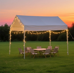 Carpa Portátil Impermeable de Acero de 3x4 Metros con Protección UV para Terrazas, Puestos Callejeros y Áreas Exteriores - Product Image 2