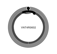 SUNLANRFID personalizado 40mm de diámetro para programador de Chip Mini RFID NFC etiqueta adhesiva para redes sociales 860-960MHz frecuencia