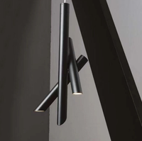 Lustre Minimaliste Personnalisé, Lampe de Chevet pour Hôtel, Villa, Restaurant, Chambre à Coucher, Lampe Moderne de Designer en Forme de Comptoir de Bar