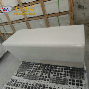 Nouveau banc d'art créatif en pierre magique UHPC, épaisseur 3 cm, résistant à la corrosion, pour parcs et places publiques - Product Image 3