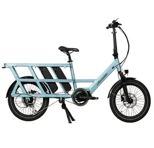 Bicicleta elétrica de entrega rápida e de longa distância para viagem e-bike de carga