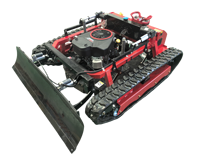 Traktor Mini Robot RC Zero Turn Efisiensi Tinggi untuk Pertanian, Sesuai Standar CE EPA, Mesin Pemotong Rumput Mini Pintar Berbahan Bakar Bensin