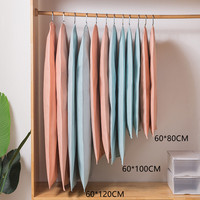 Housse de protection pour vêtements, housse de rangement pour vêtements, housse de protection anti-poussière lavable pour la maison, non tissée, en vrac
