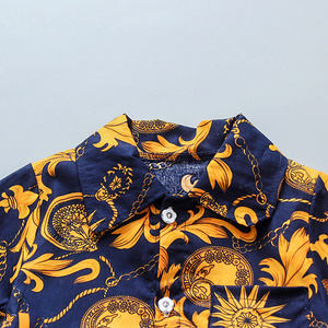 Ensemble T-shirt imprimé et short pour enfants, collection été 2020, vente en gros, vêtements de détente pour garçons, ensembles de vêtements pour bébés - Product Image 3