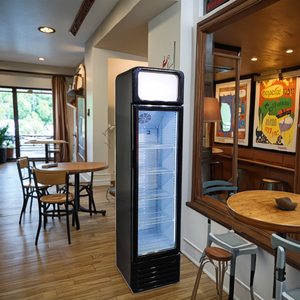 Meisda sc135bg siêu thị 135L Thiết bị làm lạnh cửa kính tùy chỉnh hiển thị tủ lạnh với CE - Product Image 4