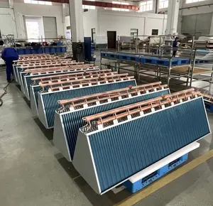 Energy Saving Customized Copper Tube Hydrophilic Fin Heat Exchanger Air Conditioner Condenser Heat Exchanger