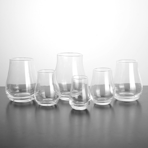 Lot <span class=keywords><strong>de</strong></span> verres <span class=keywords><strong>de</strong></span> <span class=keywords><strong>dégustation</strong></span> <span class=keywords><strong>de</strong></span> <span class=keywords><strong>whisky</strong></span> belge sans pied en forme <span class=keywords><strong>de</strong></span> tulipe avec palette en bois, style américain, en verre sans plomb - Product Image 3