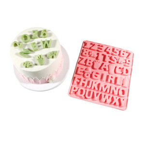 Silicone Chocolate Molds Numbers Letters Baking Cake Decorations Baby Shower DIY Candy Mold - Product Image 5