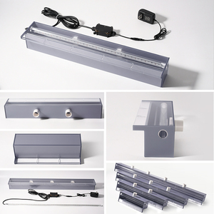 Cascade d'eau LED en PVC/Acrylique colorée pour piscine, OEM/ODM, vente chaude - Product Image 5