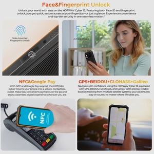 Hotwav Cyber 13, Teléfono Inteligente Resistente, Android 14, Cámara Frontal de 16MP, Cámara Trasera de 64MP, 10800mAh, 8+128GB, T606, NFC, Versión Global, Teléfono Móvil Hotwav - Product Image 5