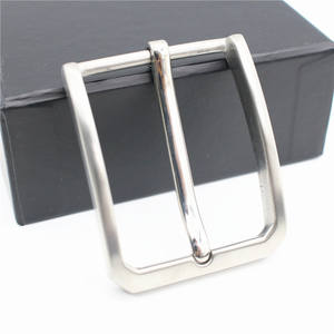 Boucle de ceinture en acier inoxydable massif 40mm 1.5 "Boucle de ceinture robuste Conception différente Boucle de ceinture à broches sans allergie 304SS - Product Image 5