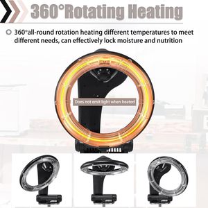 Secador de Pelo Giratorio de 360 Grados Montado en la Pared, Secador de Pelo con Campana Ajustable en Altura para Salón de Belleza y Barbería - Product Image 4