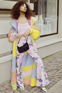 Maglioni Crop Oversize Personalizzati per Donna, Lavorati a Mano in Poliestere, per Maternità, Autunno <span class=keywords><strong>Inverno</strong></span> 2022 - Product Image 5