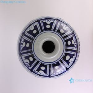 <span class=keywords><strong>Vase</strong></span> en céramique meiping peint à la main, fleur de bambou, pin bleu et blanc, RXBA24 <span class=keywords><strong>Ming</strong></span> <span class=keywords><strong>dynastie</strong></span> Xuande - Product Image 4