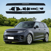 Marchepieds automatiques en alliage d'aluminium pour Range Rover Sport Vogue, installation sans perçage, marchepied électrique latéral
