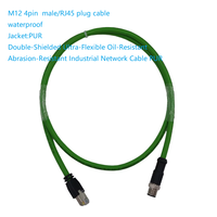 Câble PROFINET CC-Link pour Ethernet industriel Modbus réseau PLC dispositif câble étanche Ultra-Flexible résistant à l'huile M12
