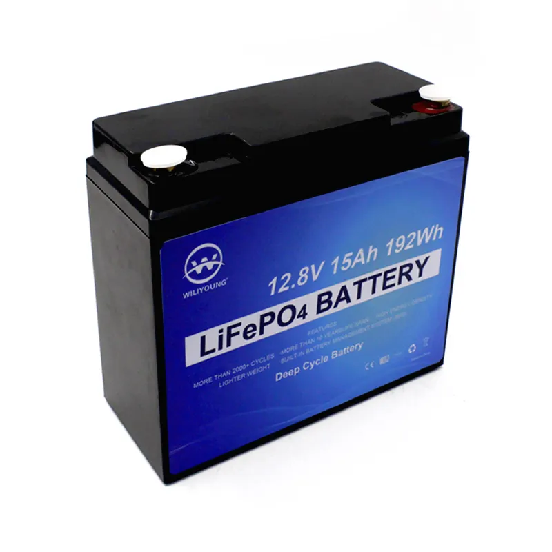 Sel baterai LFP 15Ah Lifepo4 sel silinder 3.2v 15000mAh 15ah 38121 sel Lithium Ion isi ulang