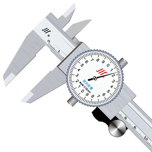 Calibrador de Dial Chengliangchuan 0-150mm 0-200mm 0-300mm de Acero Inoxidable con Precisión de 0.02mm, Bidireccional y Resistente a Impactos - Product Image 2