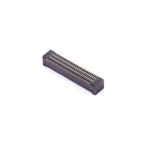 Connecteur HRS Board To Board 50 broches, pas de 0,4 mm, femelle, 2 rangées, plaqué or, matériau PBT - Product Image 1
