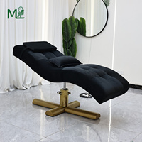 Table de massage et de soins esthétiques en bois, traditionnelle, réglable et pliable, portable, avec lit courbé pour cils, pour salons de beauté, spas, salons de coiffure, gymnases, hôtels et écoles