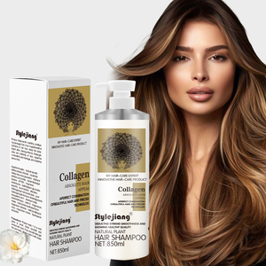 Shampooing naturel biologique 850ml vinaigre de cidre de pomme avocat noix de coco revitalisant collagène shampooing et revitalisant pour les cheveux - Product Image 2