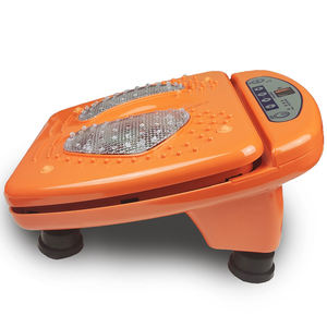 Estimulador eléctrico Ems para la circulación del pie, masajeador de vibración con pantalla, Control remoto - Product Image 4