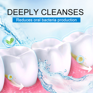 Bain <span class=keywords><strong>de</strong></span> bouche rafraîchissant à <span class=keywords><strong>la</strong></span> menthe, sans alcool, en portion individuelle, <span class=keywords><strong>pour</strong></span> des dents propres, idéal <span class=keywords><strong>pour</strong></span> les voyages, prévient <span class=keywords><strong>la</strong></span> <span class=keywords><strong>mauvaise</strong></span> <span class=keywords><strong>haleine</strong></span>, nettoyant buccal ONE5001 - Product Image 3