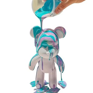 Chất Lượng Cao Không Độc Hại Tự Làm 37 Màu Sắc 30/ 60/120/500/1000Ml Chất Lỏng Gấu Sơn Kit Set Acrylic Đổ Sơn Cho Gấu Đổ - Product Image 4