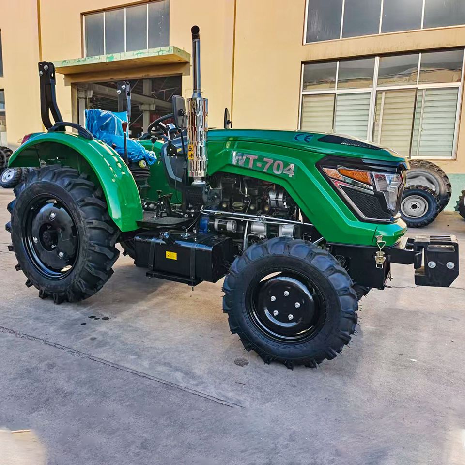 Multifunctional 70 HP Hydraulic Tractor Rice Field Farm Diesel Rotary ...