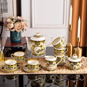 Nuevos Juegos de Té y Café de Porcelana Fina de Lujo, Accesorios de Cocina Occidentales Premium con Diseño Elegante - Product Image 3